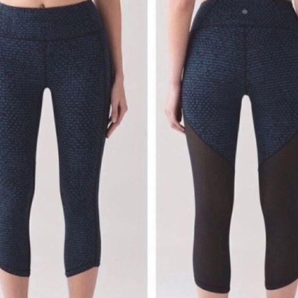 Lululemon Deep Breath Crop Size 6 - Picture 3 of 10